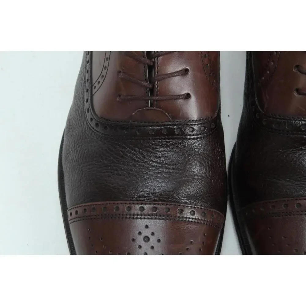 Florsheim Imperial Wingtip Oxfords Leather Mens Shoes Sz 10 EEE